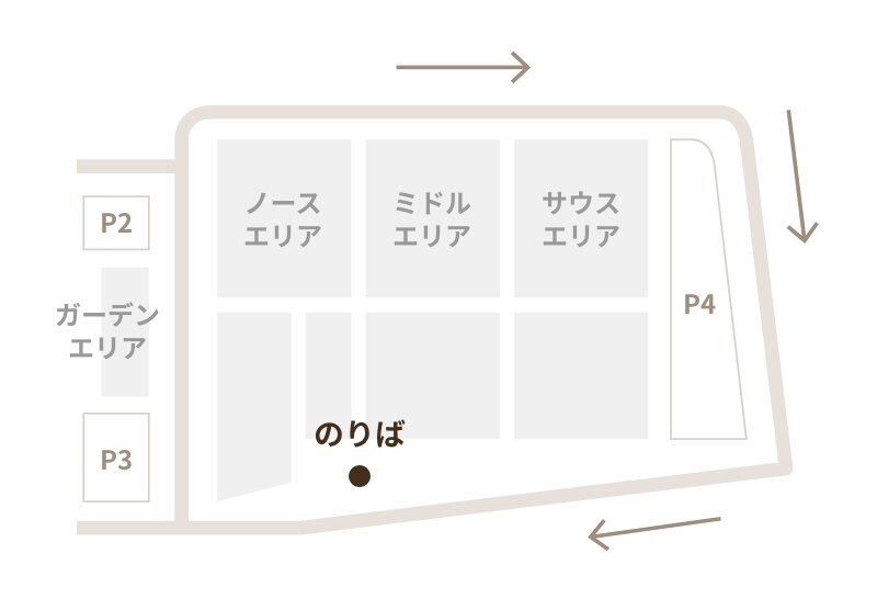 那須ガーデンアウトレット　シャトルバスのりばのご案内