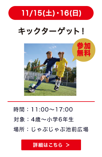 キックターゲット！