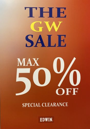 #THE GW SALE 開催
