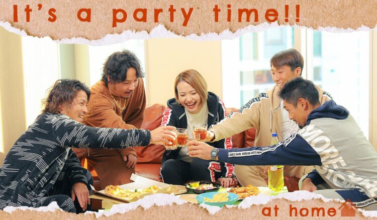 It’s a party time!!-new year’s greeting-