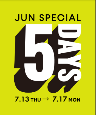 JUN Special 5days