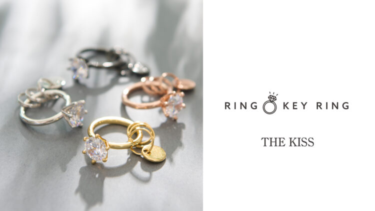リング型キーホルダー「RING KEY RING」専用チャーム発売