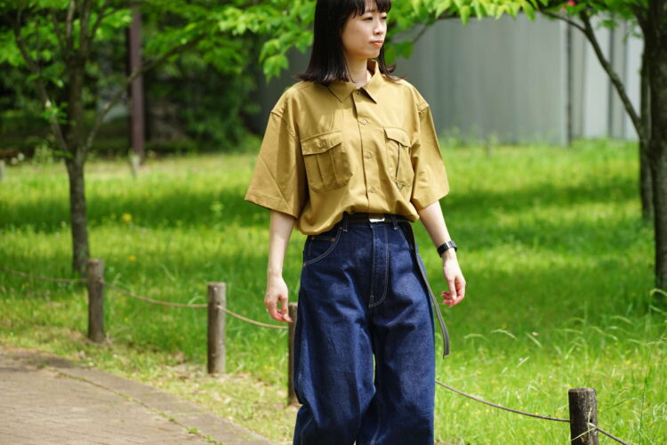 ミリタリーテイストの「CF Rip-Stop Officer SS SHT」