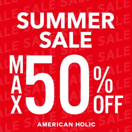 【MAX50%OFF】SUMMER　SALE開催！！