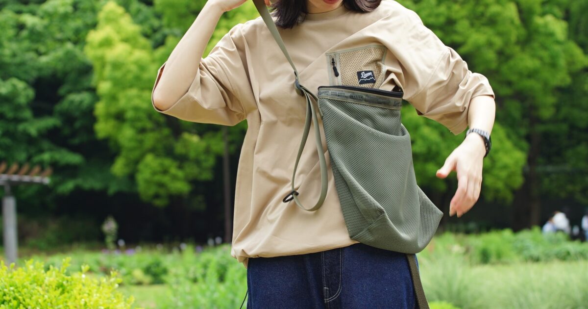 夏のレジャーシーンに大活躍間違いなしのメッシュバッグ登場