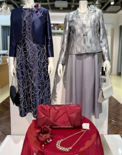 結婚式用、ゲストドレス&ジャケット多数入荷中!!