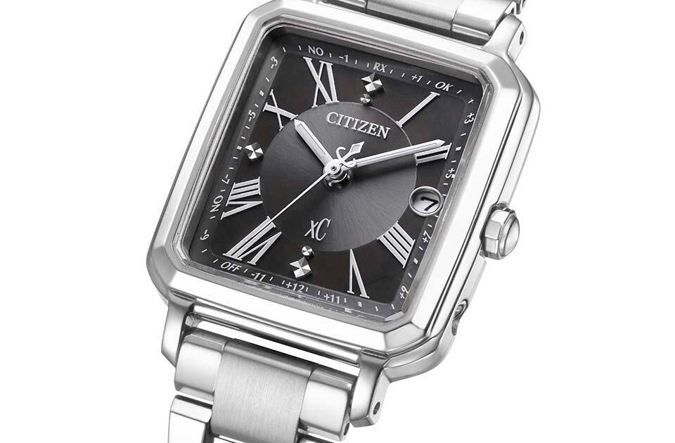 英国式小型警報時計 CITIZEN RECORD LABEL Metallic ANA-DIGI TEMP JG2101-51H 限定モデル