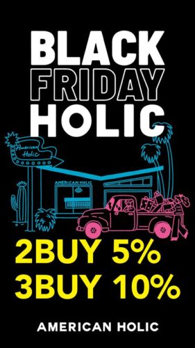 BLACK FRIDAY HOLIC開催!!