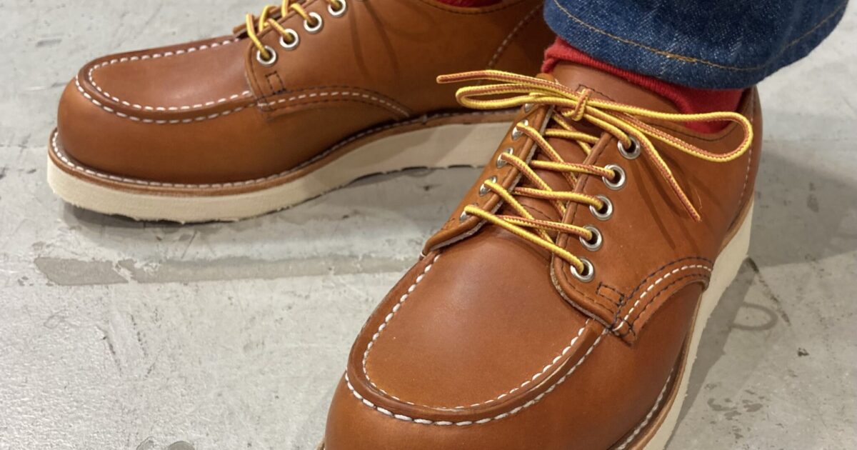RED WING】#8092 (D) CLASSIC MOC OXFORD FACTORY SECONDS｜ダナー