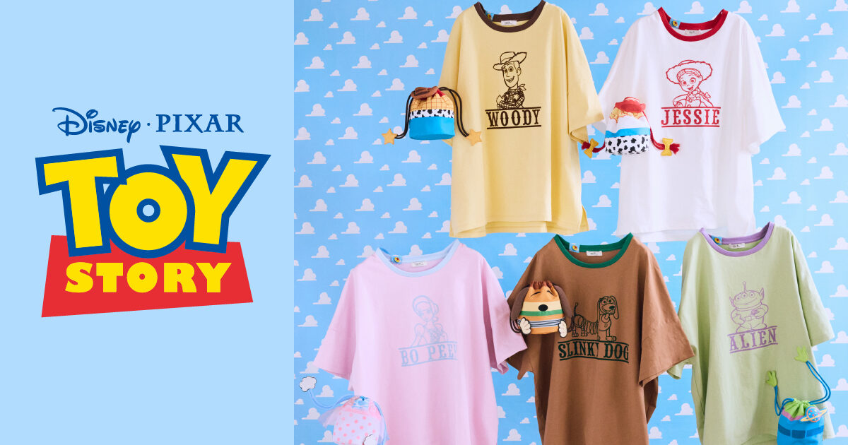 トイ・ストーリー」コラボ商品6/12発売｜アースミュージック