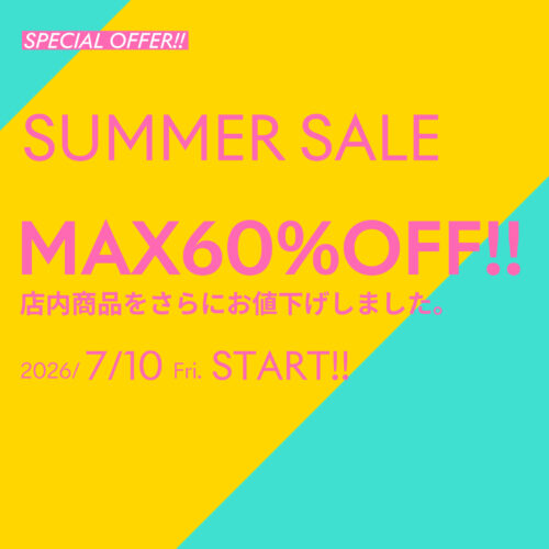 📣 SUMMER SALE開催！ 🌴☀️